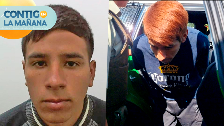 Se tiñó el pelo: La imagen de Luis Lugo al ser detenido por el crimen de carabinero Palma