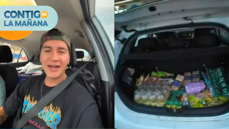 Video viral: Chileno cruzó la cordillera y compró comida para 5 meses con solo $100 mil