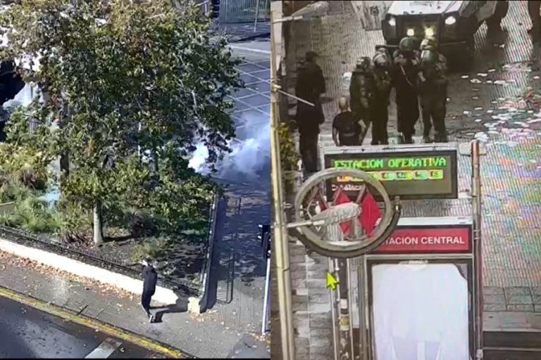 Uno apuntó a Carabineros con arma de fuego: 8 detenidos tras manifestaciones por Día del Trabajador