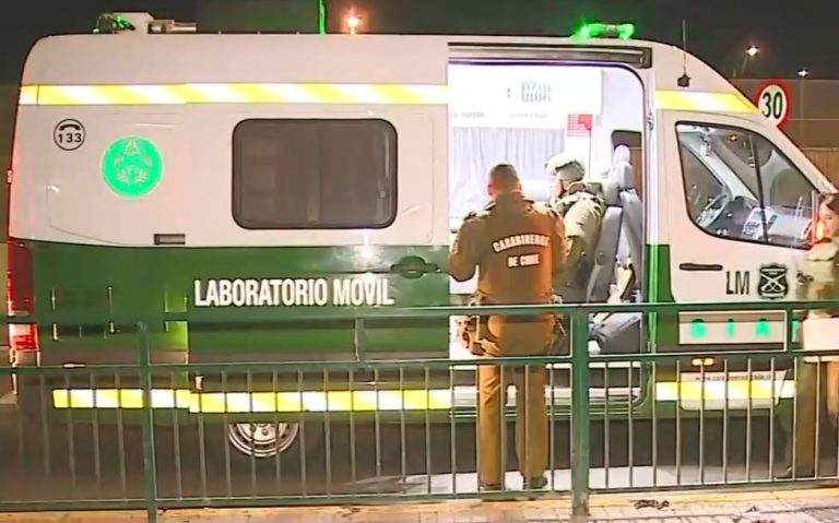 Detienen a 4 sujetos tras extensa persecución de Paine a San Ramón: Uno era menor de edad