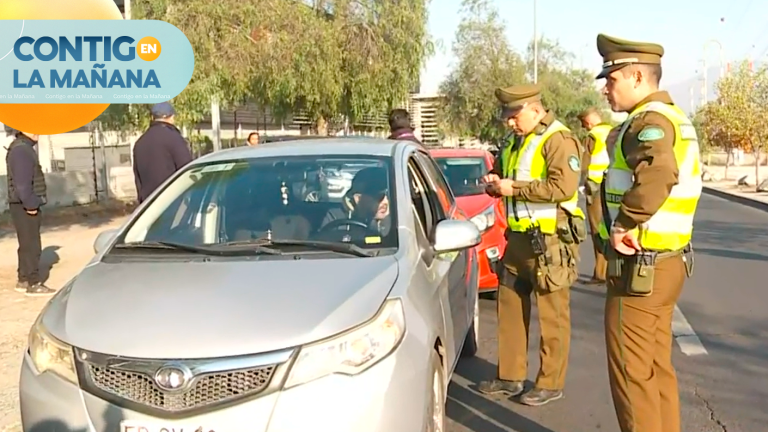 Nuevo control policial: Fiscalizan de autos y motos irregulares en Pudahuel