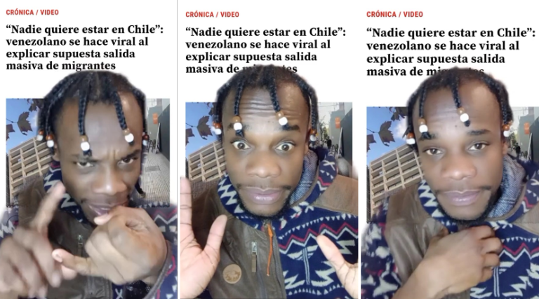 Tiktoker haitiano responde a viral sobre migración en Chile: 