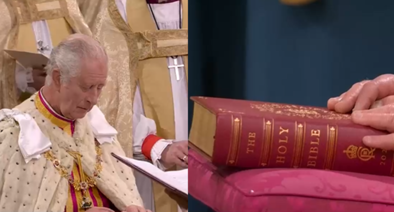 Comienza la ceremonia de coronación: Carlos III jura de manera simbólica respetar las leyes de sus reinos