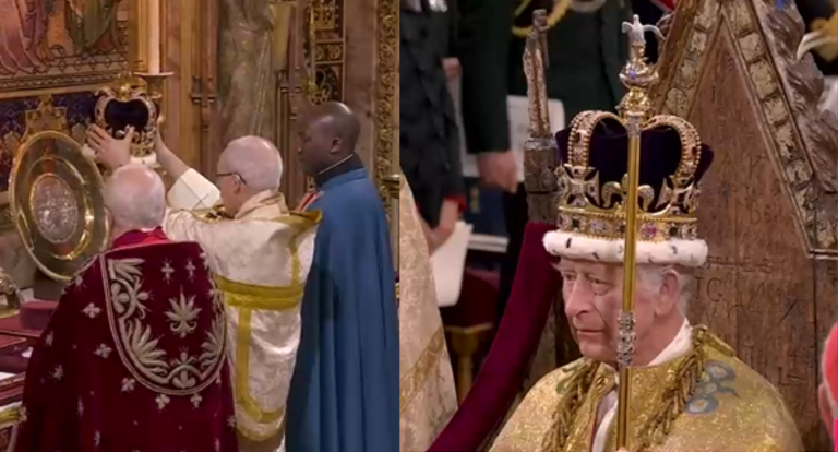 Entre símbolos y signos solemnes: Carlos III es coronado como rey de Inglaterra