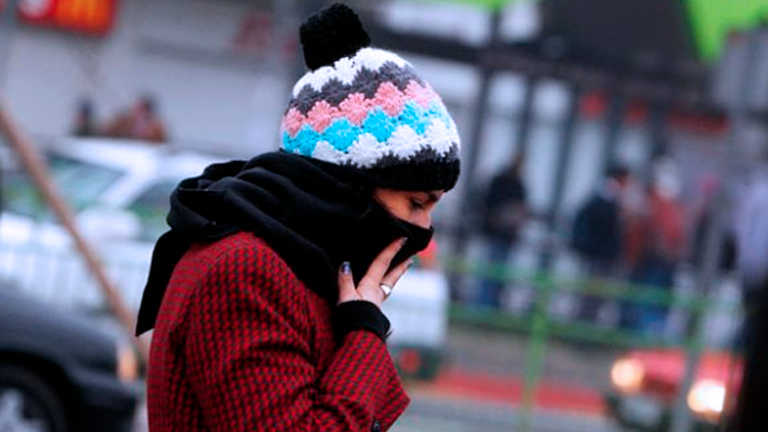Santiago registra la mañana más fría del 2023: Termómetros marcaron 2,8°
