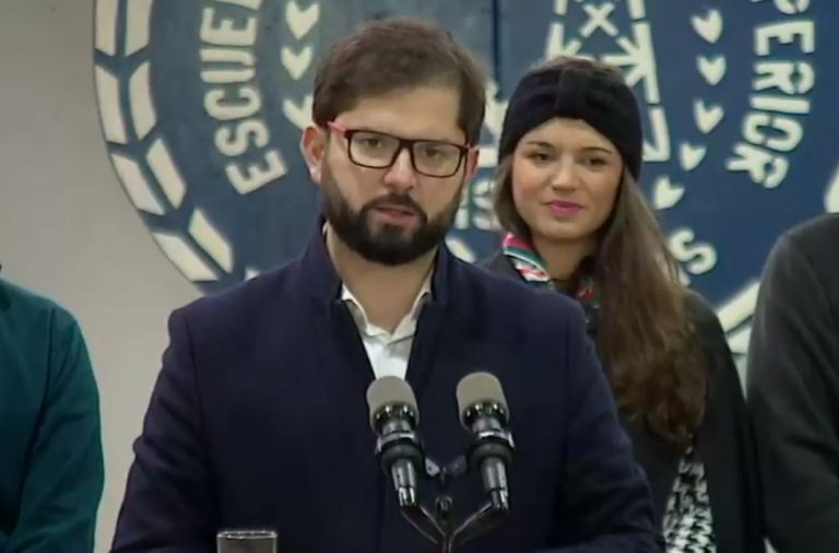 Presidente Boric tras emitir su voto en Punta Arenas: 