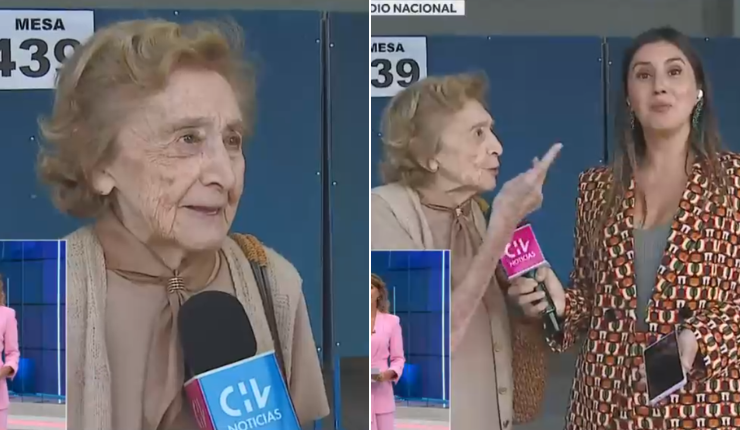 Votante de 100 años reveló su 