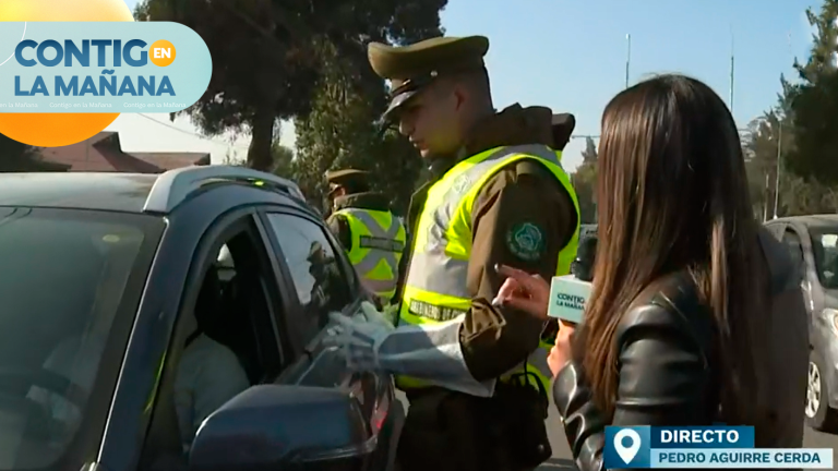 Fiscalización en Pedro Aguirre Cerda: Vecina denuncia que autos le piden elementos para tapar patentes