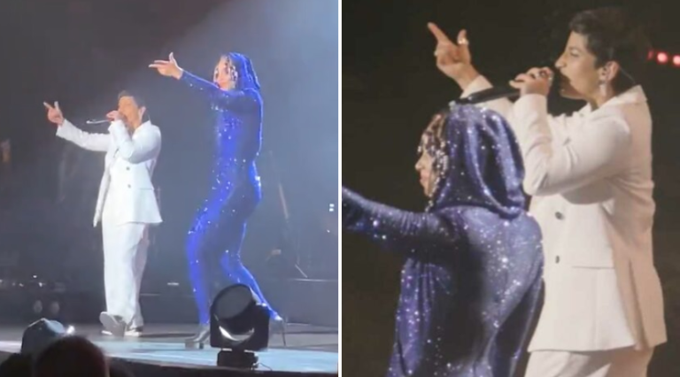 ¡Orgullo nacional! Así fue la ovacionada aparición de Ana Tijoux en el show de Alicia Keys en Chile
