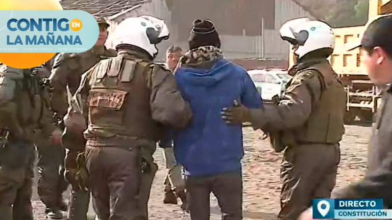 “No está en condiciones”: Hombre fue detenido por intentar impedir demolición de toma VIP