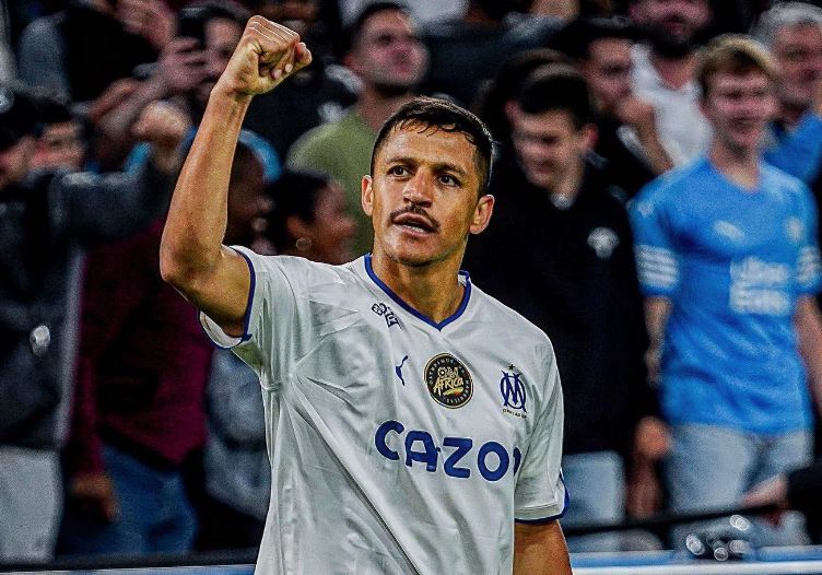 Siguen peleando por cupo a Champions League: Marsella logró importante victoria con gol de Alexis Sánchez