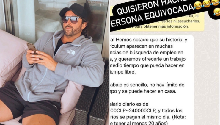 Intentaron engañar a Arturo Longton ofreciéndole trabajo y esta fue su hilarante respuesta