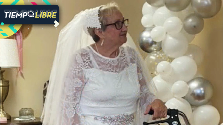 Adulta mayor se casó consigo misma luego de estar 40 años soltera: “Es emotivo para mí”