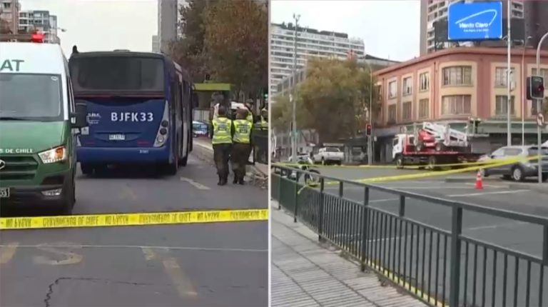 Doble atropello dejó víctima fatal en Ñuñoa: Suegra y nuera iban al hospital a visitar a un familiar