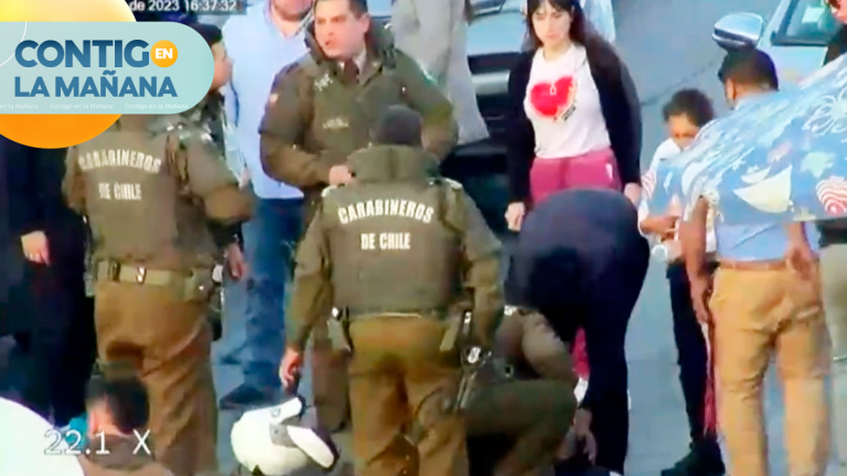 Persecución policial terminó con Carabinero atropellado: Vehículo tenía encargo por robo