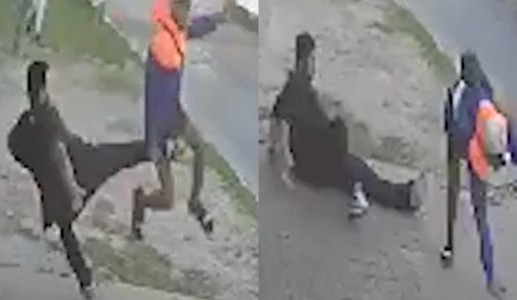 Al estilo Jackie Chan: Vecino ayudó a detener a delincuente argentino con tremenda patada voladora