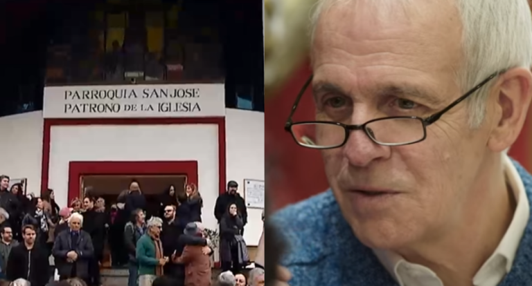 Masiva despedida al periodista Augusto Góngora: Cientos de personas llegaron hasta La Reina para su funeral