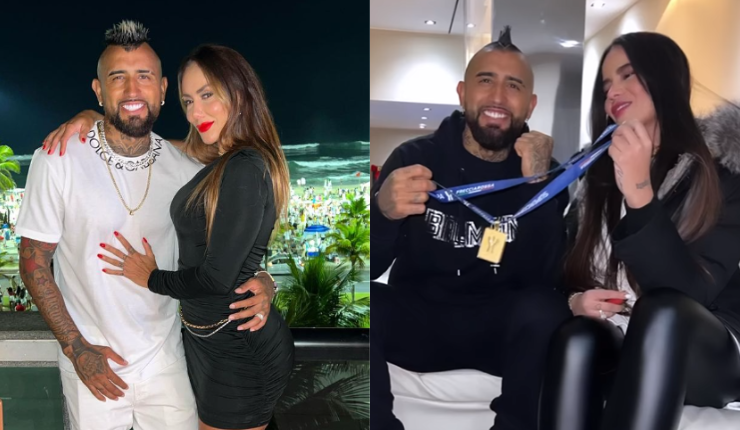 Los cariñosos mensajes de cumpleaños de Sonia Isaza y su hija a Arturo Vidal: 