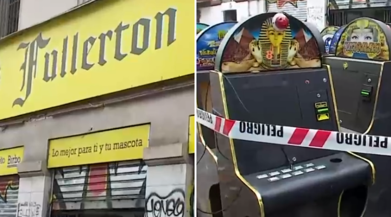 Tienda de mascotas escondía casino 