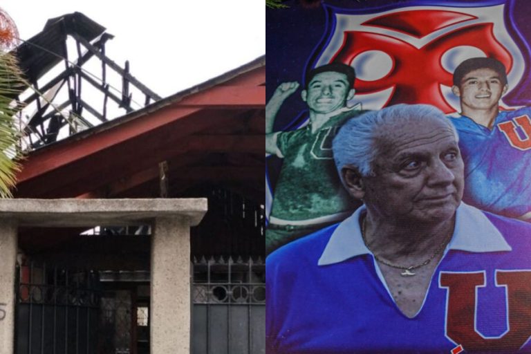 Incendio consumió vivienda de Leonel Sánchez e invaluables recuerdos del ídolo de la U terminaron en cenizas