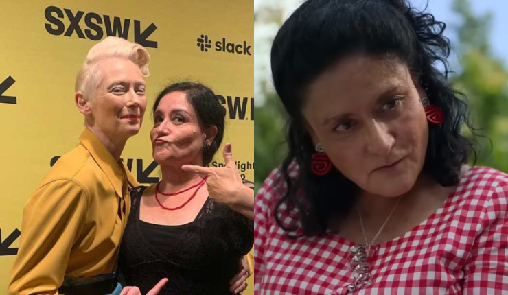 Problemista: Revelan primeras imágenes de Catalina Saavedra en película protagonizada por Tilda Swinton