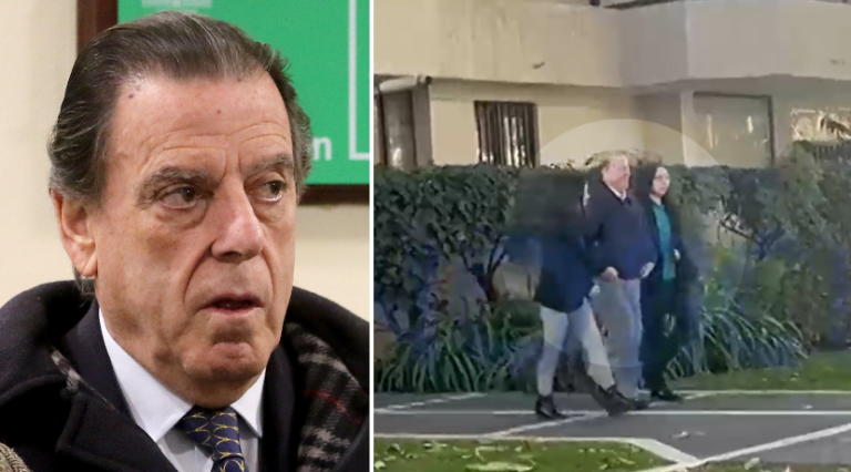 Exclusivo: El registro del momento en que detienen a Francisco Frei, hermano del ex presidente, en Las Condes