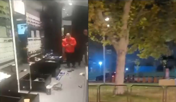 Tras balacera y persecución: Van 4 detenidos por asalto a Mall Sport de Las Condes