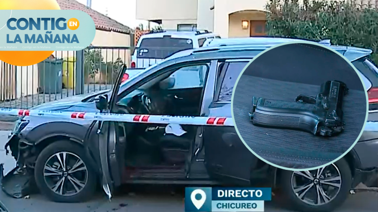 Violentos robos en Chicureo: Carabineros frustró asalto y baleó a un delincuente