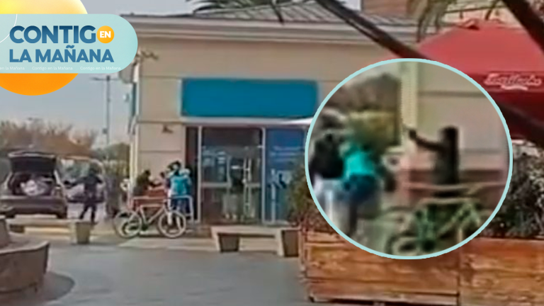 VIDEO | Delincuentes utilizaron a trabajadores como escudos humanos durante robo en Mall Arauco Maipú