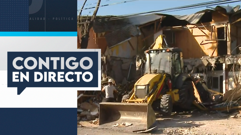 Demuelen casa en Renca que estaba tomada hace dos años: Era subarrendada de manera irregular