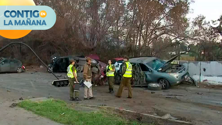 IMPACTANTE VIDEO | Camión arrasó con 9 vehículos tras supuesto corte de frenos