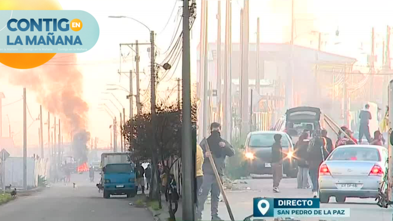 Desmanes en San Pedro de la Paz: Ocupantes se resisten a desalojo de toma de 180 departamentos