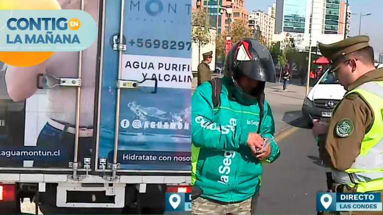 Conductor portaba licencia de otra persona: Fiscalización de vehículos irregulares en Las Condes