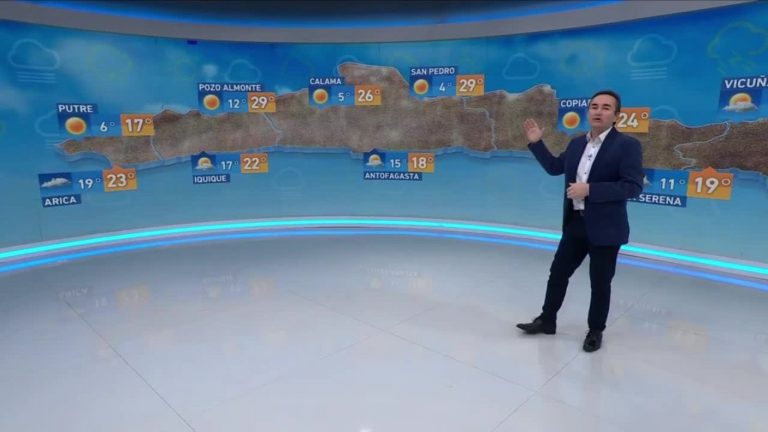 Alejandro Sepúlveda y el informe del tiempo para este martes 16 de mayo