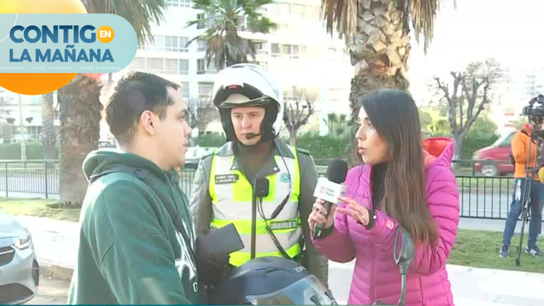 Nuevo operativo de fiscalización se tomó las calles de Viña del Mar: Van 3 motos requisadas
