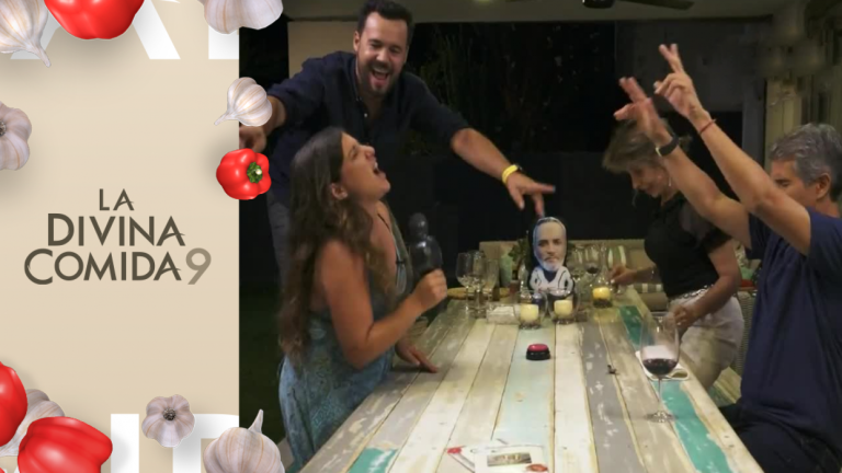 ¿Inspirado en Lucho Jara? El fabuloso karaoke de Eduardo de la Iglesia en La Divina Comida