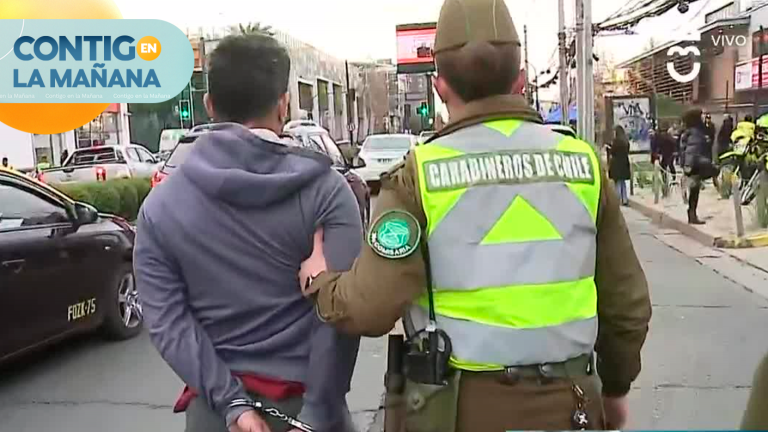 Fiscalización en La Florida: Un detenido por conducir auto robado