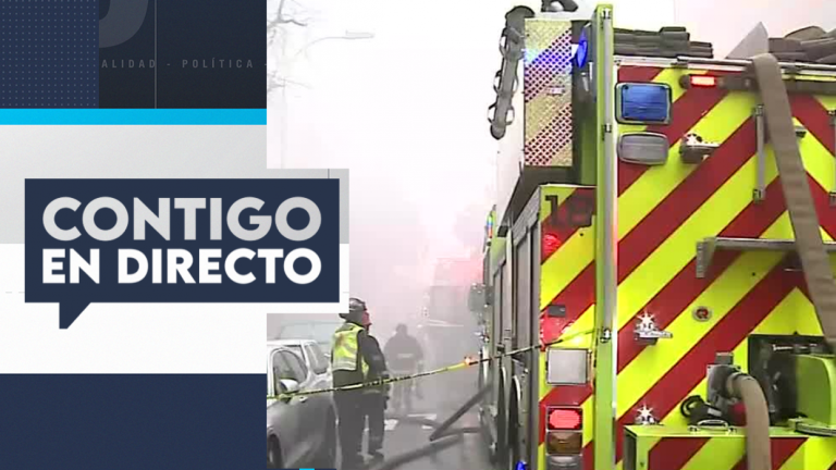 A cuadras de Barrio Meiggs: Incendio afecta a bodegas textiles en Santiago Centro