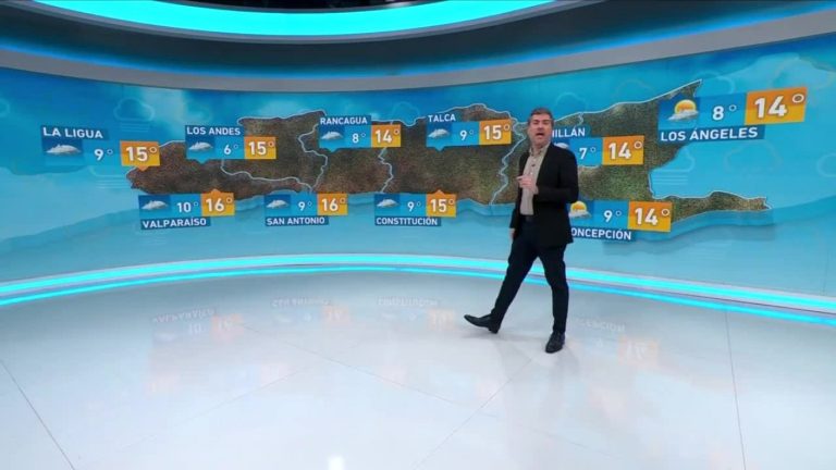 Eduardo Sáez y el informe del tiempo para este miércoles 24 de mayo