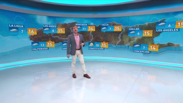 Eduardo Sáez y el informe del tiempo para este jueves 25 de mayo