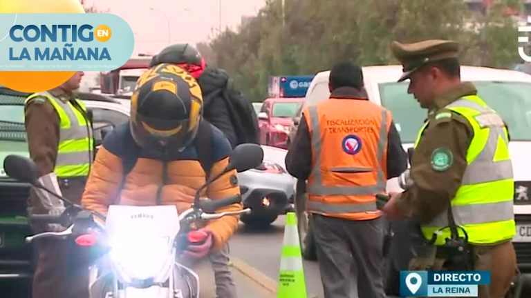 Operativo de fiscalización en La Reina: Ya van 4 detenidos por ocultamiento de placa patente