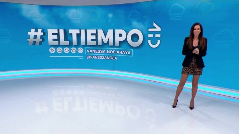 Vanessa Noé y el informe del tiempo para este lunes 29 de mayo