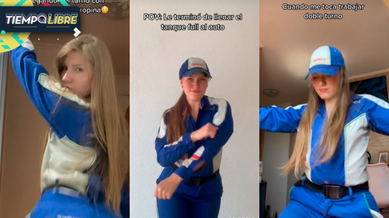 Elizabeth, la bombera tiktoker que causó furor con osados videos: “¿Dónde estás? Para pasar todos los días”