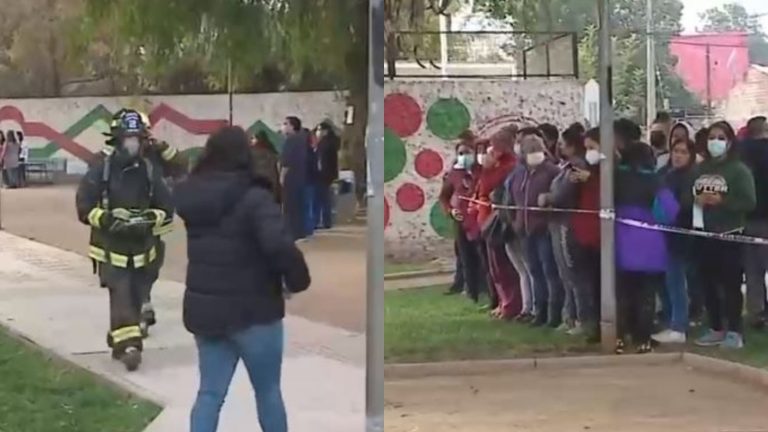 Escolares fueron evacuados por intoxicación en Cerro Navia: Investigan un segundo colegio afectado