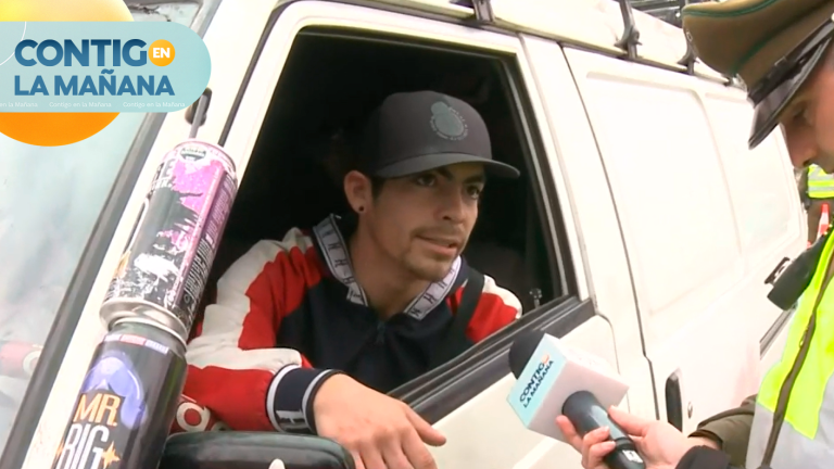 Conductor que fue multado en fiscalización recibió ayuda de televidentes: “Soy un hombre de esfuerzo”