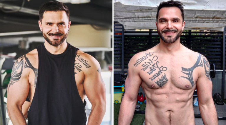 Mostró el antes y después: El secreto de Álvaro Ballero para bajar de 89 a 79 kilos en 9 meses