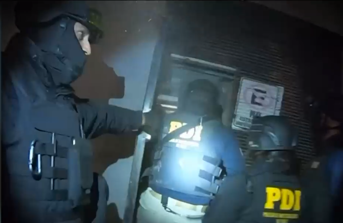 PDI allanó sector de 