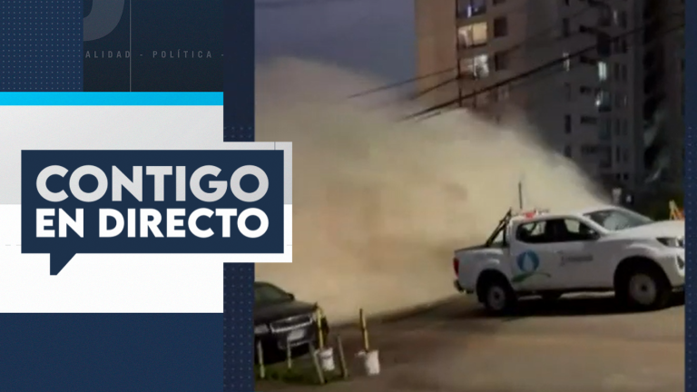 ¡Insólito! Matriz de agua rompió por segunda vez en Iquique en menos de una semana