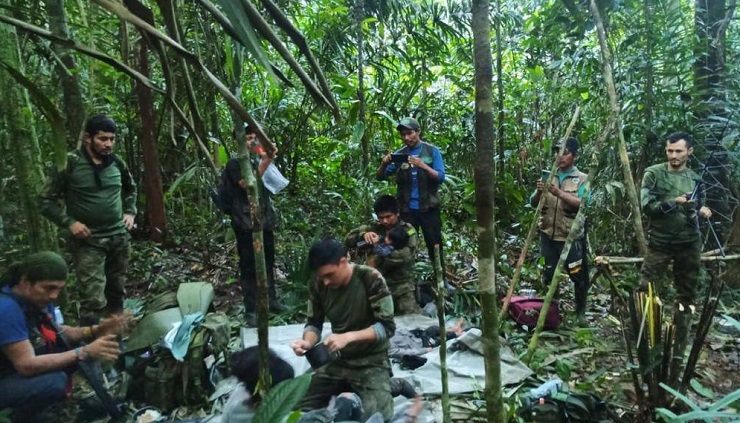 Tras 40 días de búsqueda: Encuentran con vida a niños desaparecidos en selva colombiana