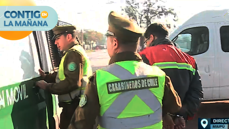 Conductor de micro es detenido tras dar positivo en narcotest: Habría consumido marihuana